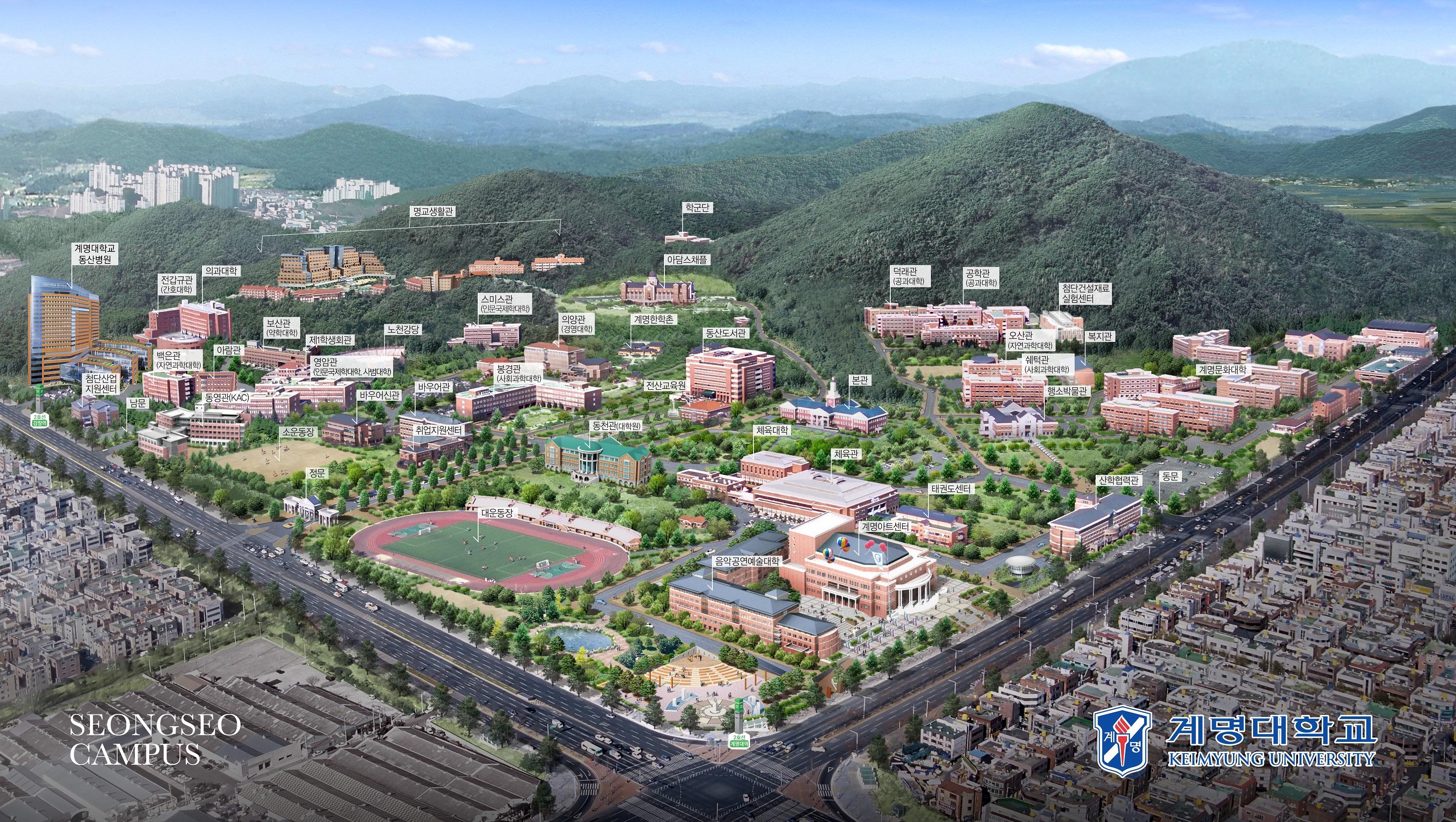 계명대 지도